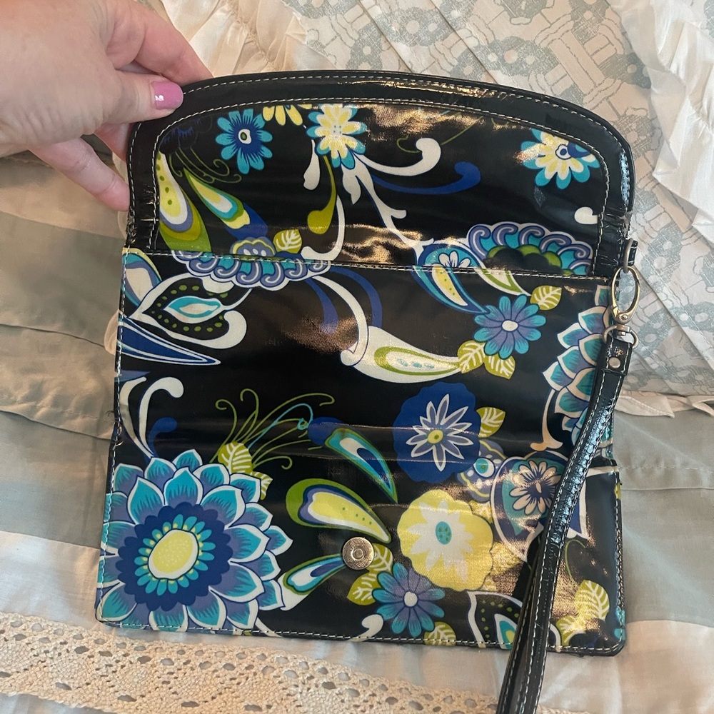 NOATD Floral Wristlet